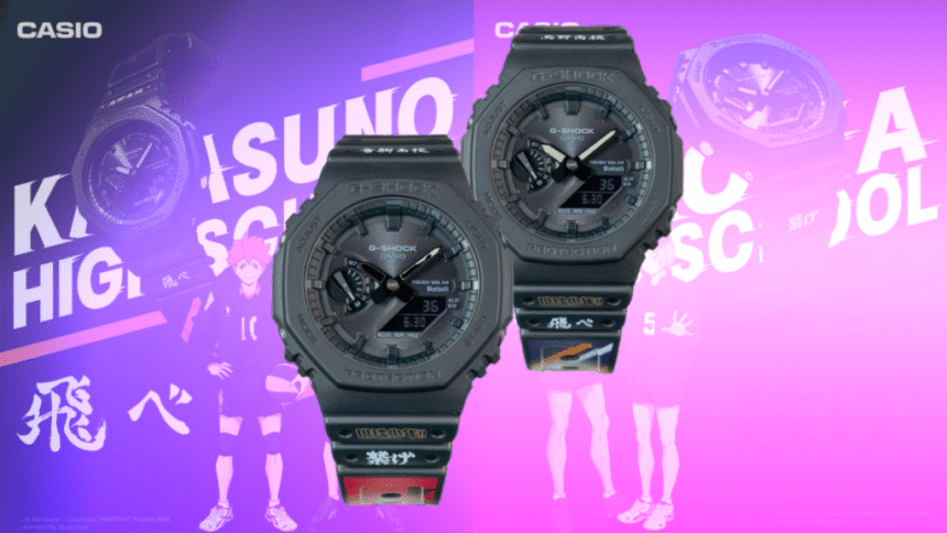 Featured Image: Represent Your Team With Official Haikyu CASIO Watch Collaboration