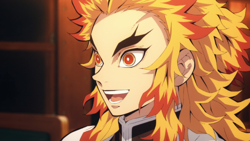 Featured Image: Kyojuro Rengoku From Demon Slayer Gets Cute New 2025 Birthday Illustration by Ufotable