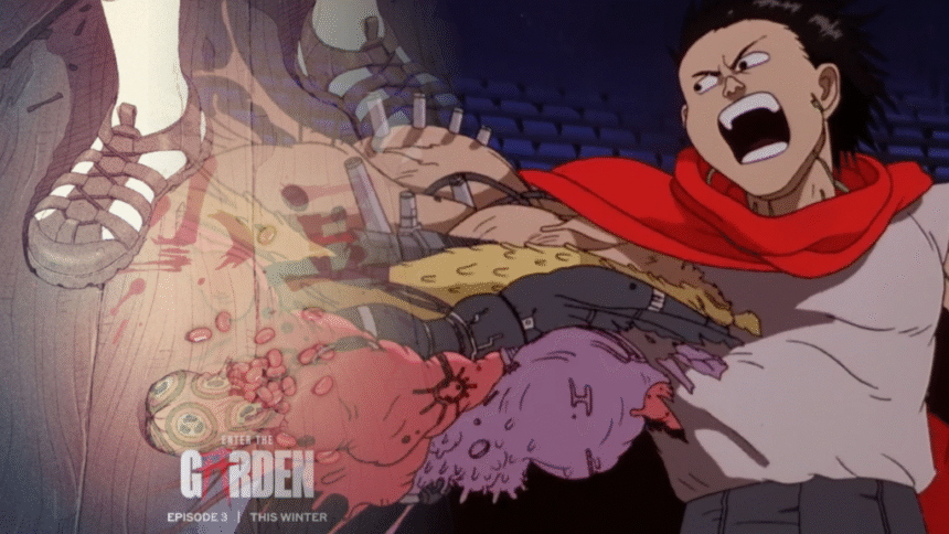 Featured Image: Akira Animator From ‘That’ Famous Arm Mutation Scene Returns This Winter To Direct Azuki’s Enter the Garden Episode 3, First Visual Released