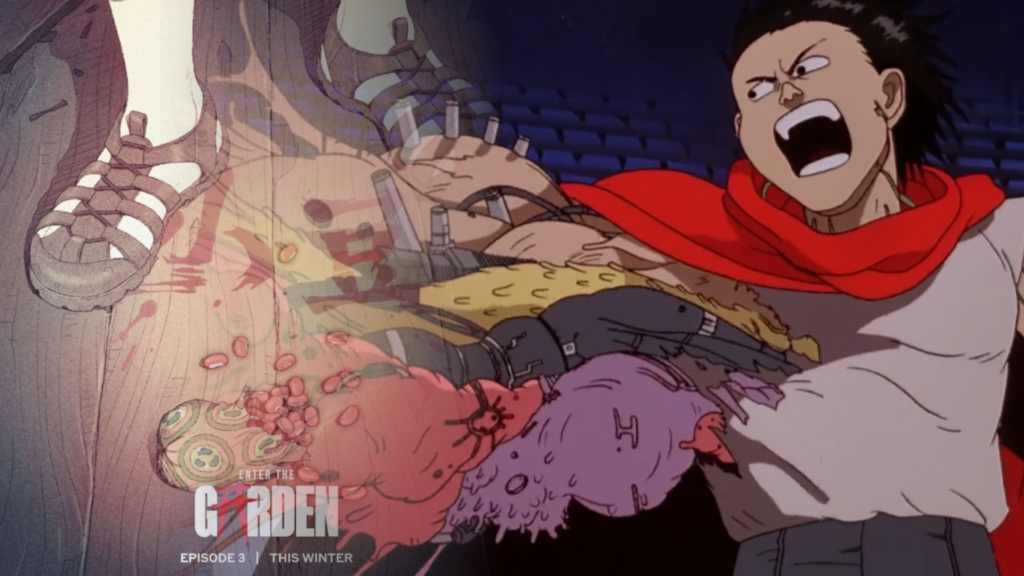 Featured Image: Akira Animator From ‘That’ Famous Arm Mutation Scene Returns This Winter To Direct Azuki’s Enter the Garden Episode 3, First Visual Released