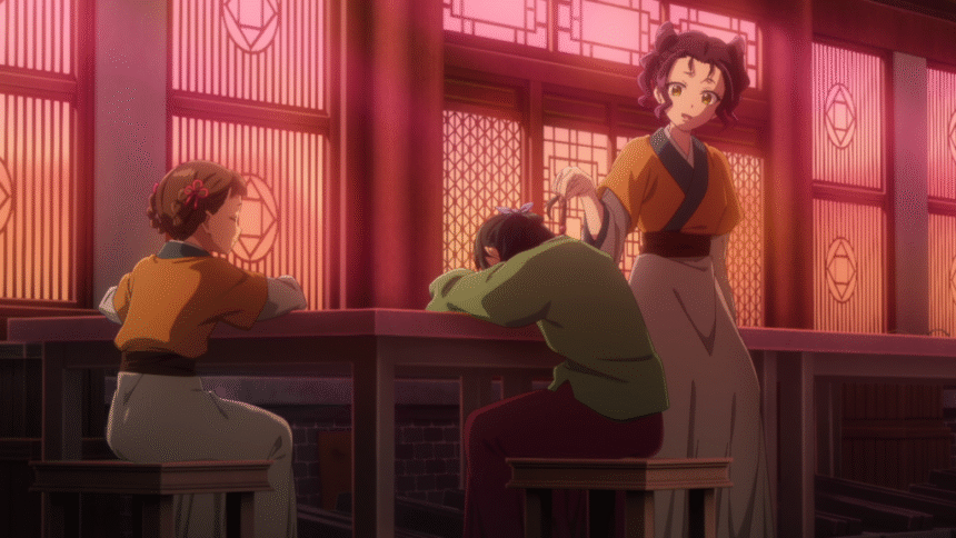 Featured Image: Maomao Hangs Out With Shisui and Xiaolan in The Apothecary Diaries May Visual