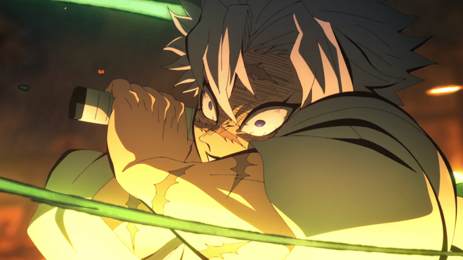 Featured Image: Demon Slayer: Infinity Castle Movie 1 Reveals Sanemi Shinazugawa Countdown Visual for 48 Days Until Japanese Premiere