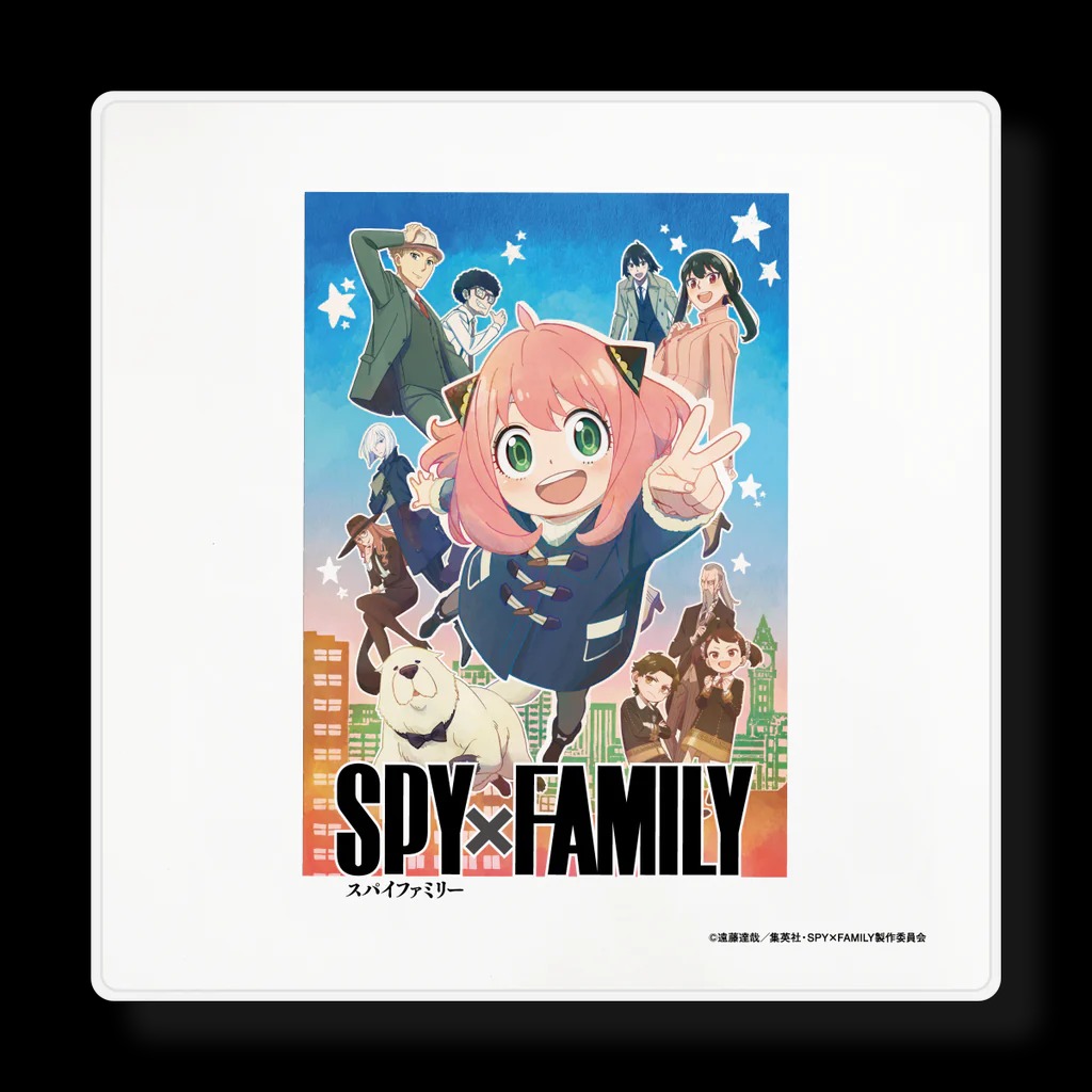 Spy x Family and Caseplay tech accessories - art panel speakers