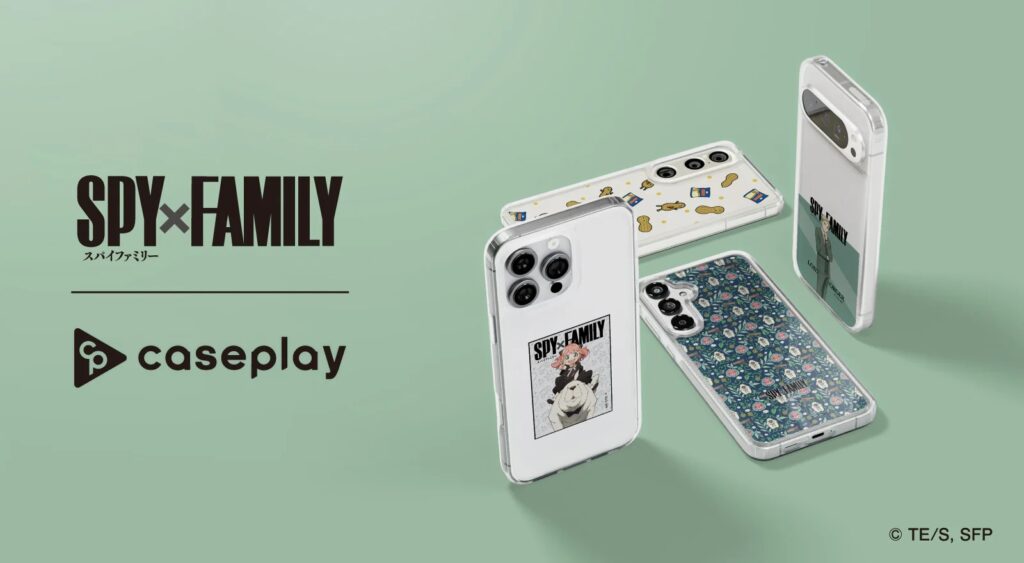 Spy x Family and Caseplay tech accessories visual