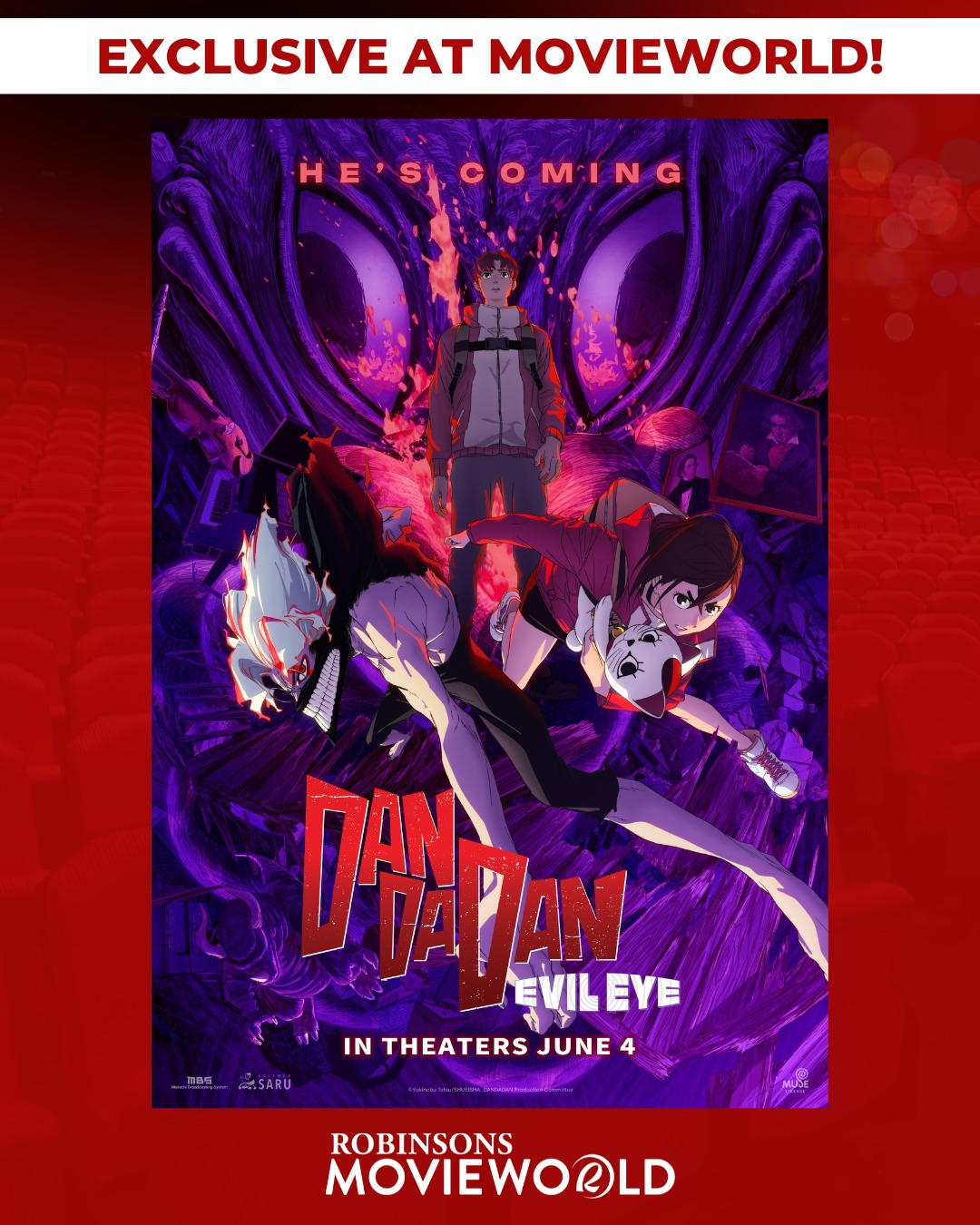 DAN DA DAN: Evil Eye to Premiere in the Philippines on June 4
