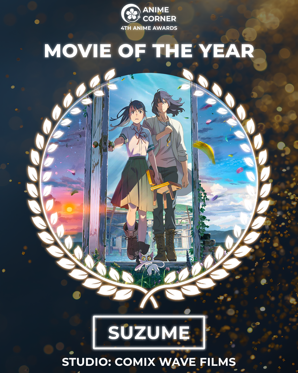 2023 Best Anime Movie - Suzume