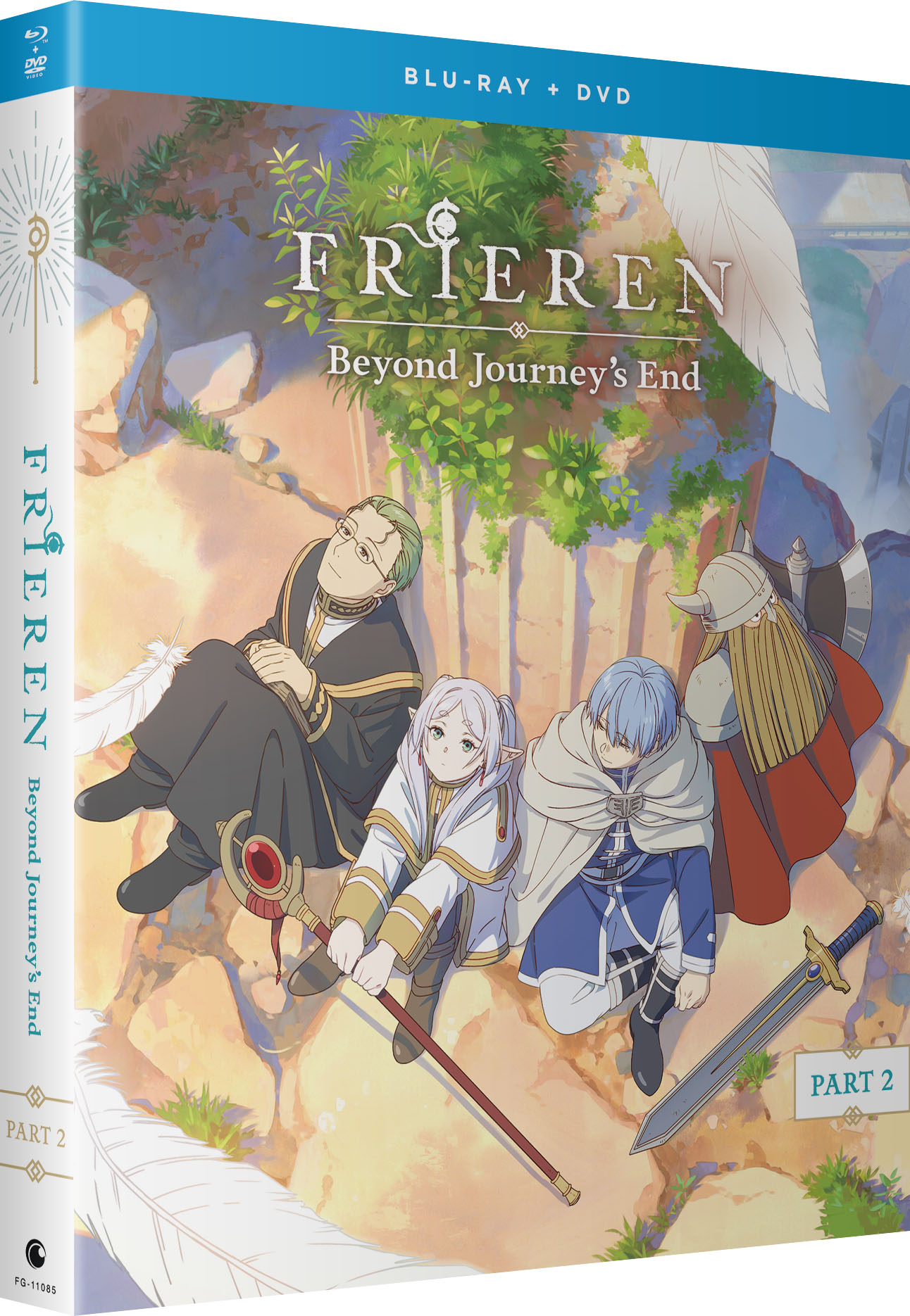 Frieren: Beyond Journey's End Season 1 Blu-ray & DVD Cover Art Front