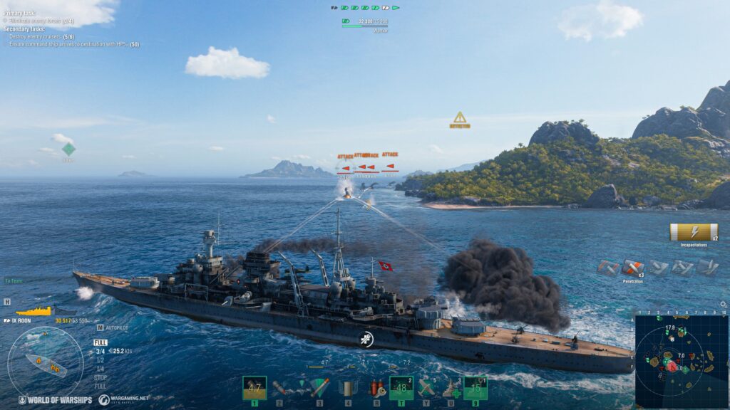 azur lane world of warships collaboration 7th wave ships
