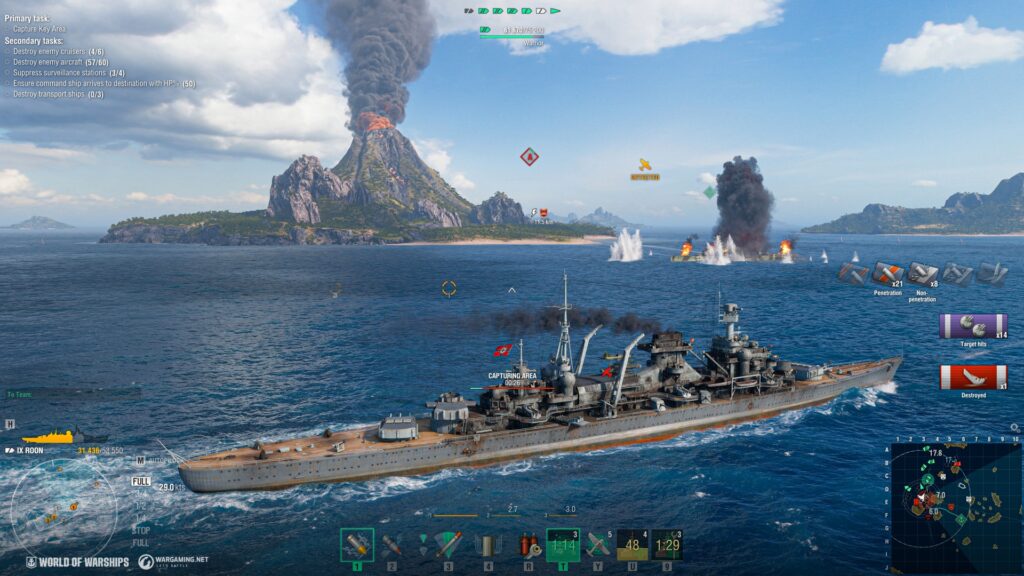 azur lane world of warships collaboration 7th wave ships