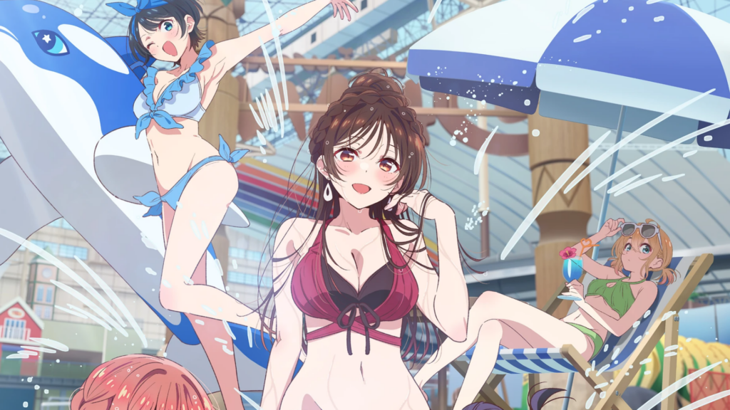 Featured Image: Girls Hit the Pool in Rent a Girlfriend Season 4 Main Visual, Episode 1 Preview Revealed