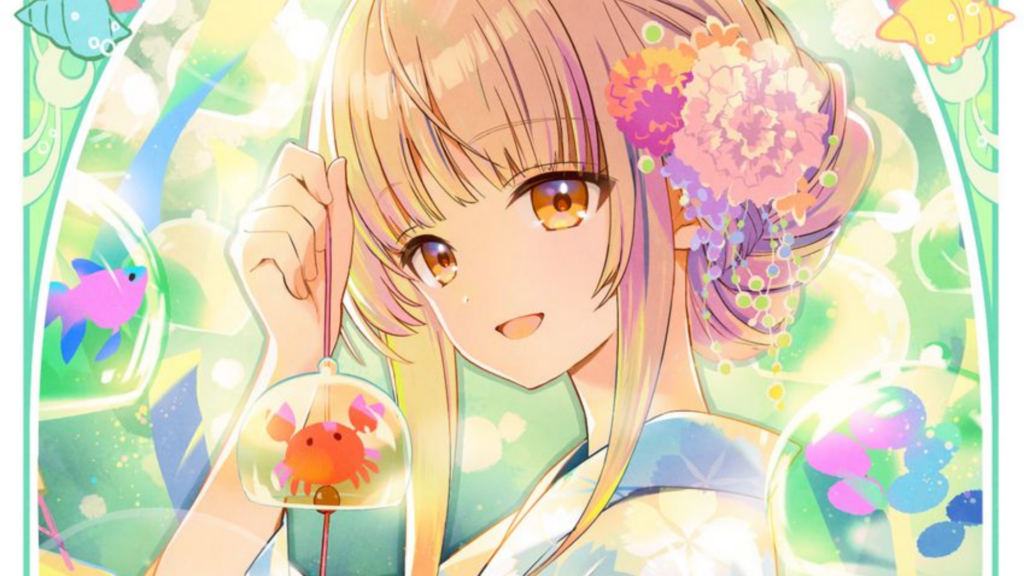 Featured Image: Mahiru Wears a Yukata in New The Angel Next Door Spoils Me Rotten Zodiac Visual (Cancer-Themed)