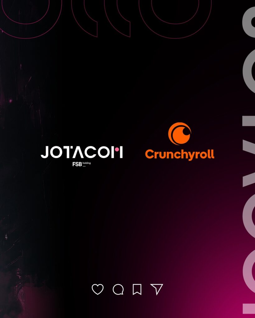 Crunchyroll partners with Jotacom in Brazil