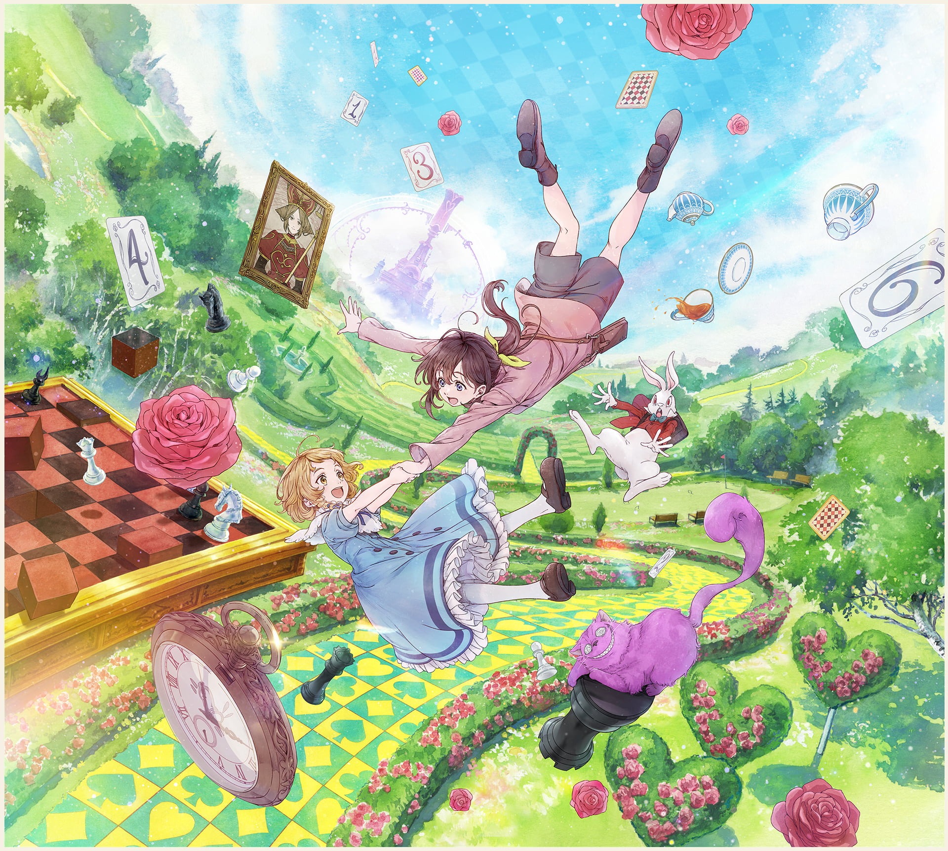 fushigi no alice dive in wonderland anime visual