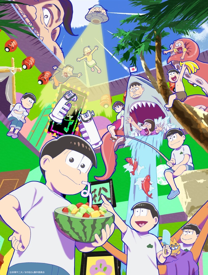 Mr. Osomatsu Season 4 - Main Anime Visual | July 8 Premiere