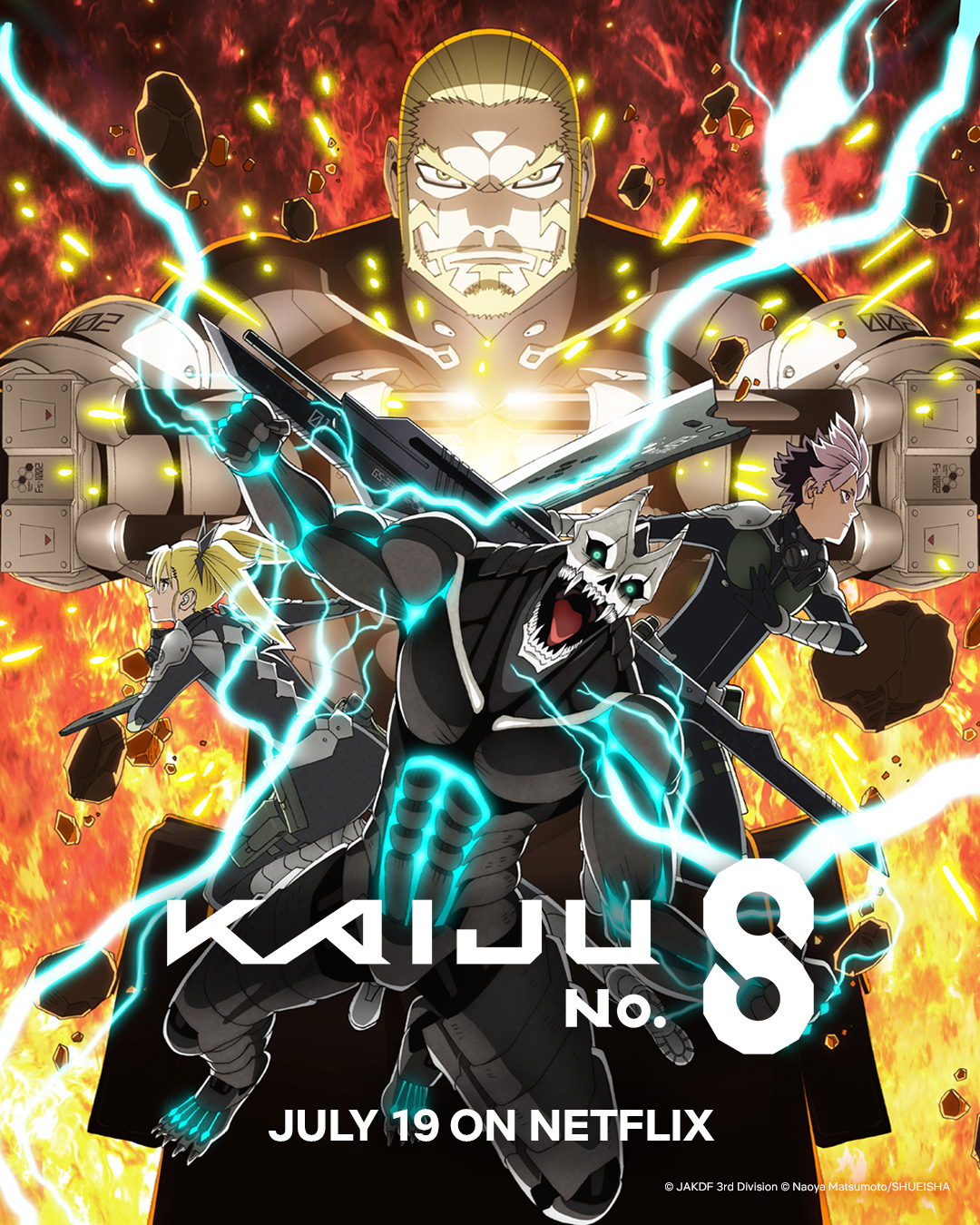 Kaiju No. 8 Season 2 - Main Visual | Coming to Netflix (Some Regions in Asia) on July 18