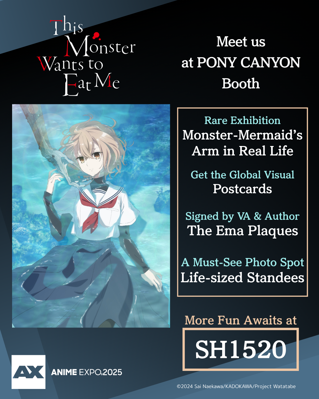 pony canyon anime expo 2025 monster