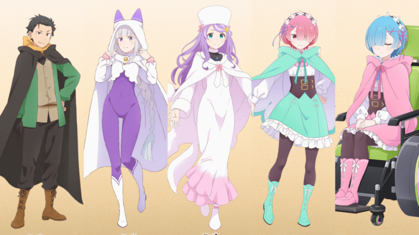Featured Image: Re:ZERO Season 4 Shares Updated Character Designs Through New Visuals