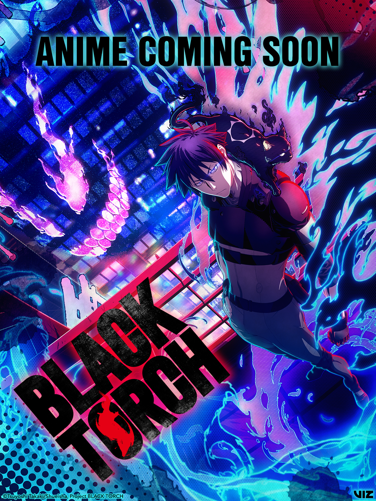 black torch anime announcement teaser visual