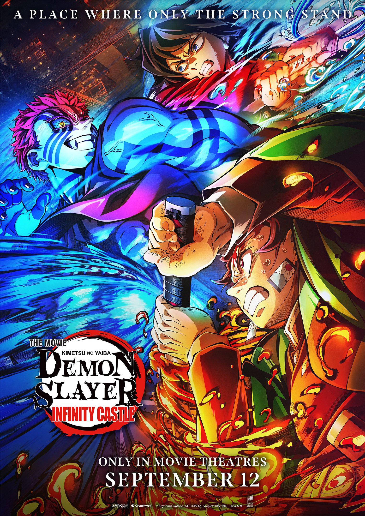 Demon Slayer: Infinity Castle Movie 1 - Third Anime Key Visual