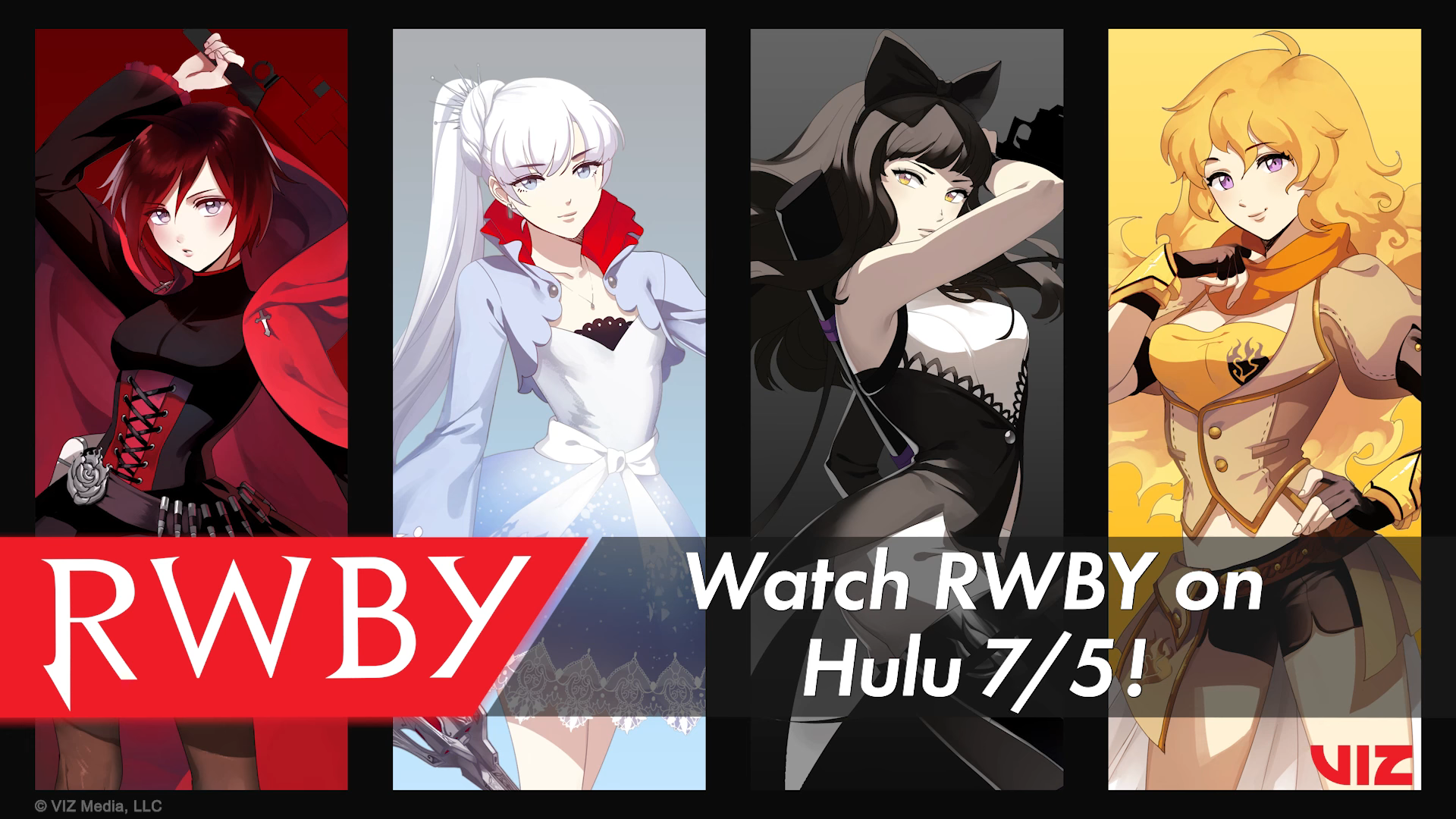 RWBY on Hulu Starting July 5th