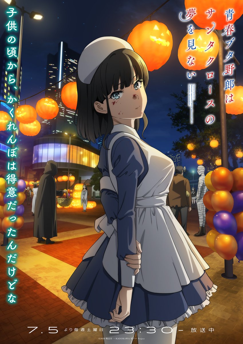 Rascal Does Not Dream of Santa Claus - Nightingale Arc Key Visual