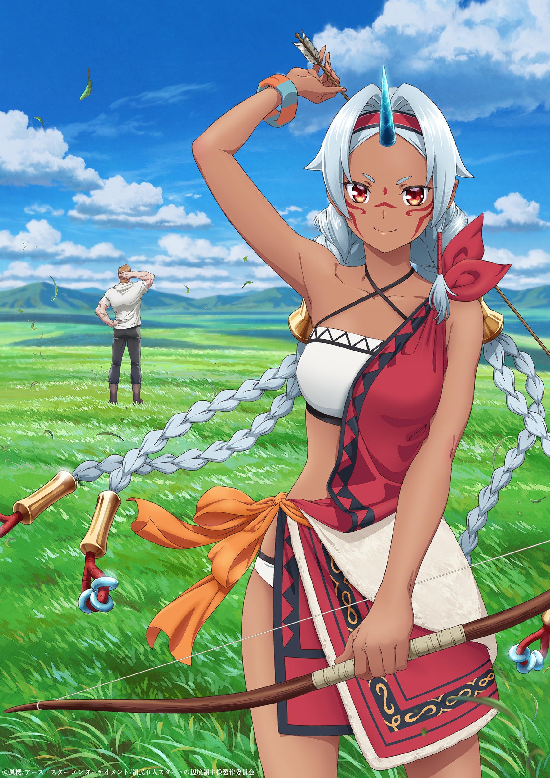 The Frontier Lord Begins with Zero Subjects Anime Visual