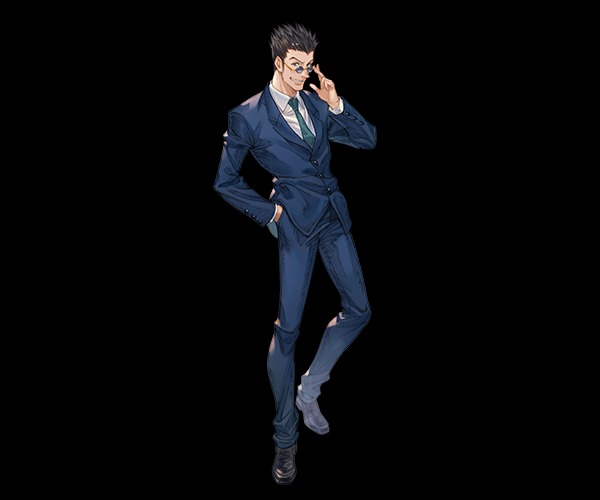 leorio from Hunter x Hunter and granblue fantasy collaboration