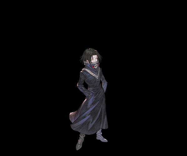 feitan from Hunter x Hunter and granblue fantasy collaboration