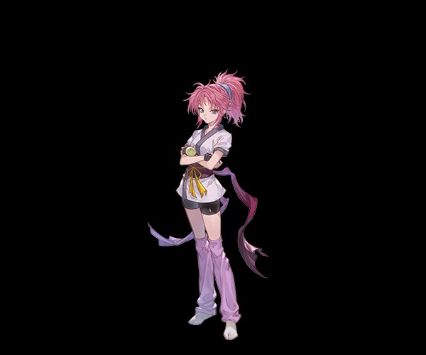machi from Hunter x Hunter and granblue fantasy collaboration