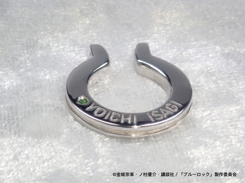 blue lock lock ear cuff