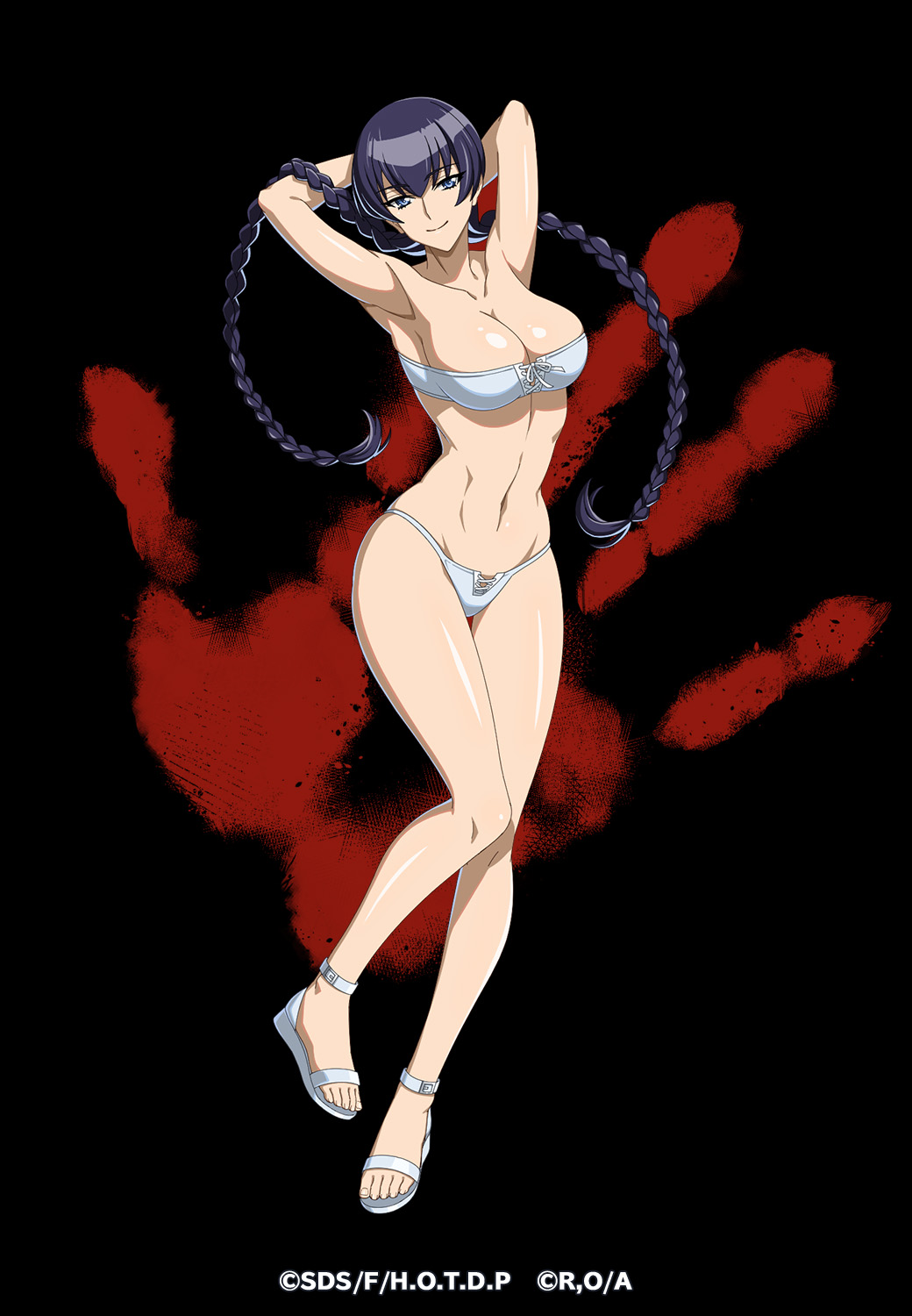 HIGH SCHOOL OF THE DEAD x Arifureta Collaboration New Swimsuit & Fujimi High School Visuals