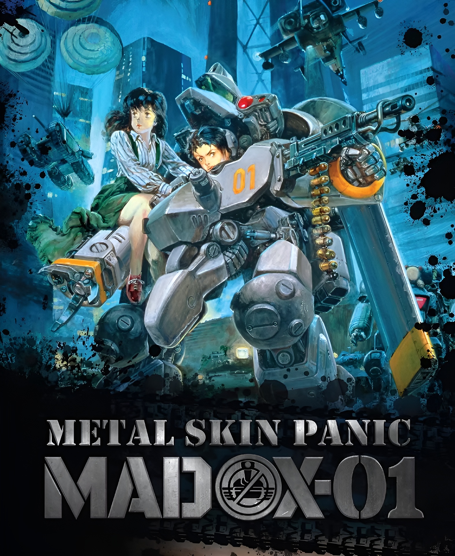 Metal Skin Panic MADOX-01 OVA (1987) Blu-ray Set for September 16 Release