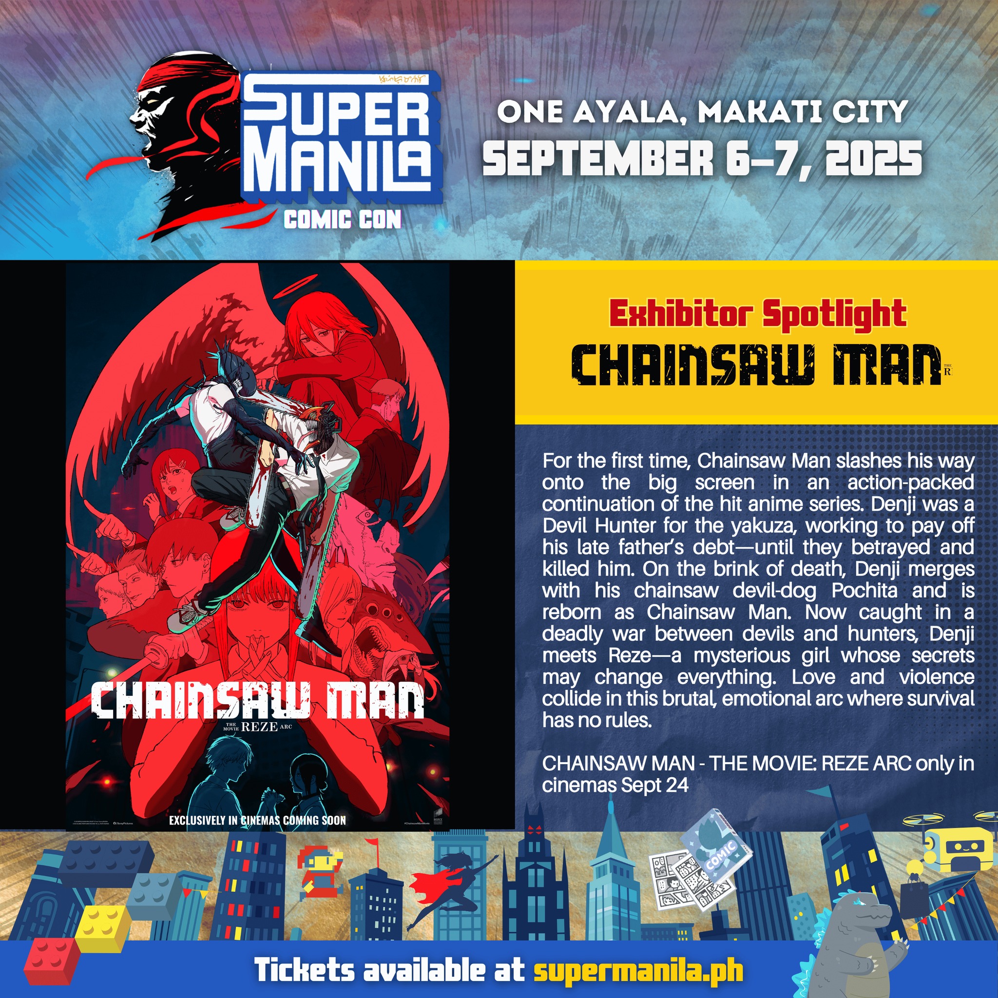 Chainsaw man movie Philippines