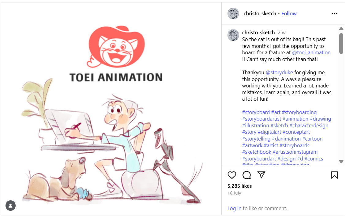 toei animation christo