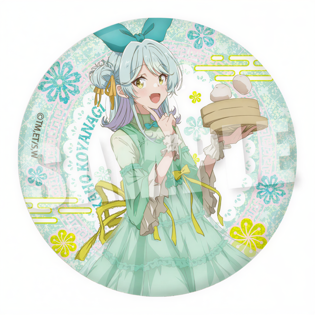Watanare Sweet China Kaho tin badge