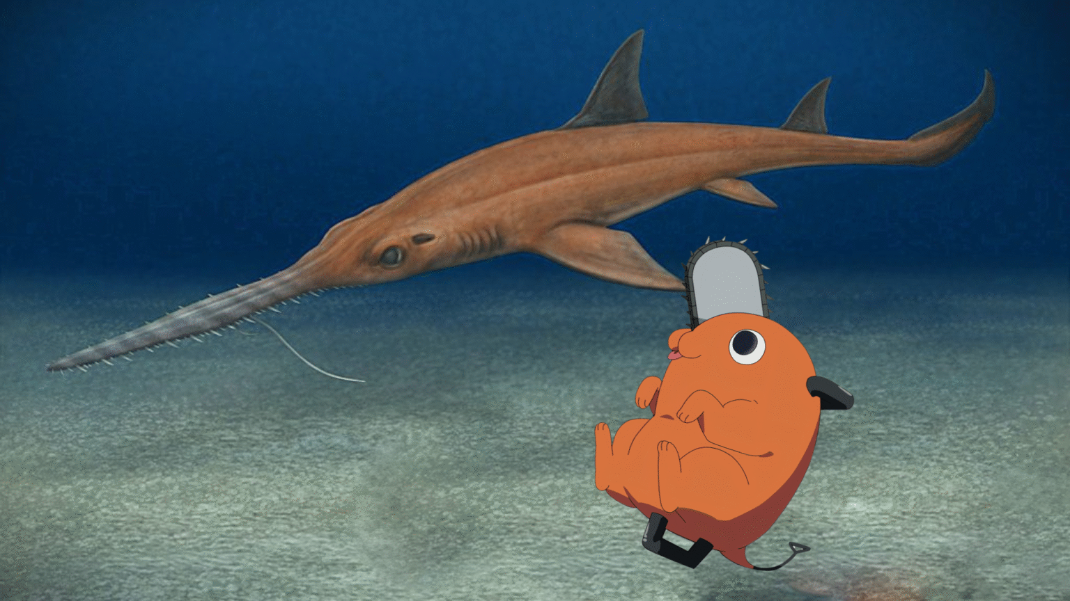 Featured Image: Pochitaserra Patriciacanalae — A Sawshark Named After Pochita