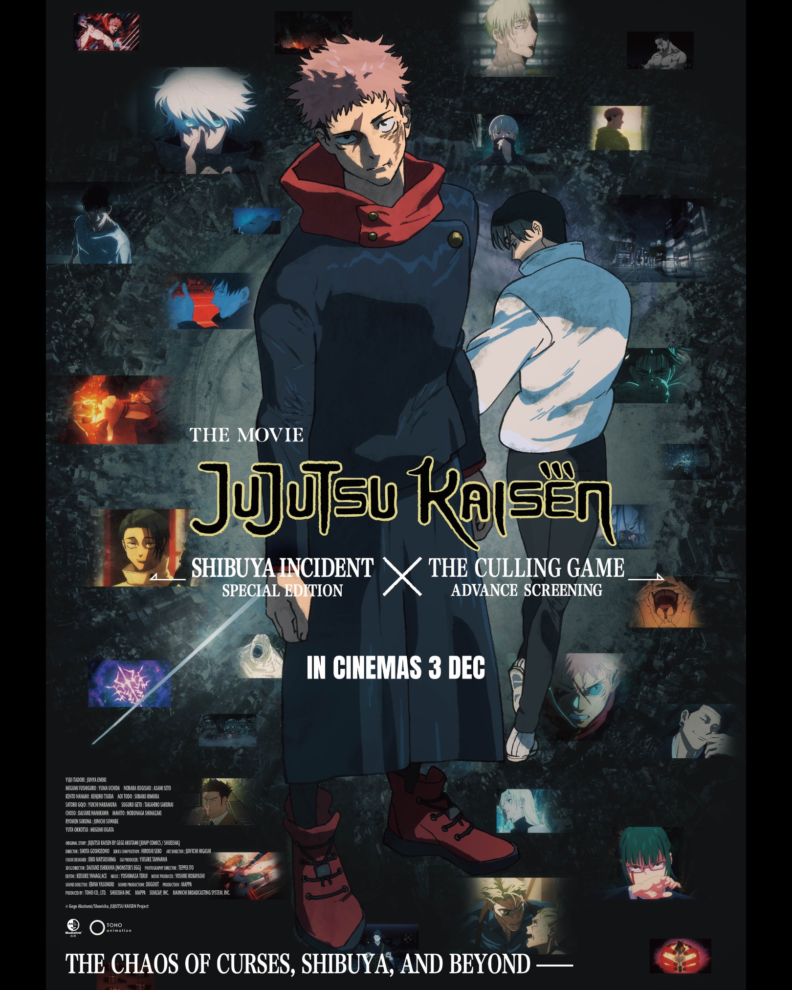 JUJUTSU KAISEN: Shibuya Incident × The Culling Game – The Movie to Premiere in the Philippines on December 3