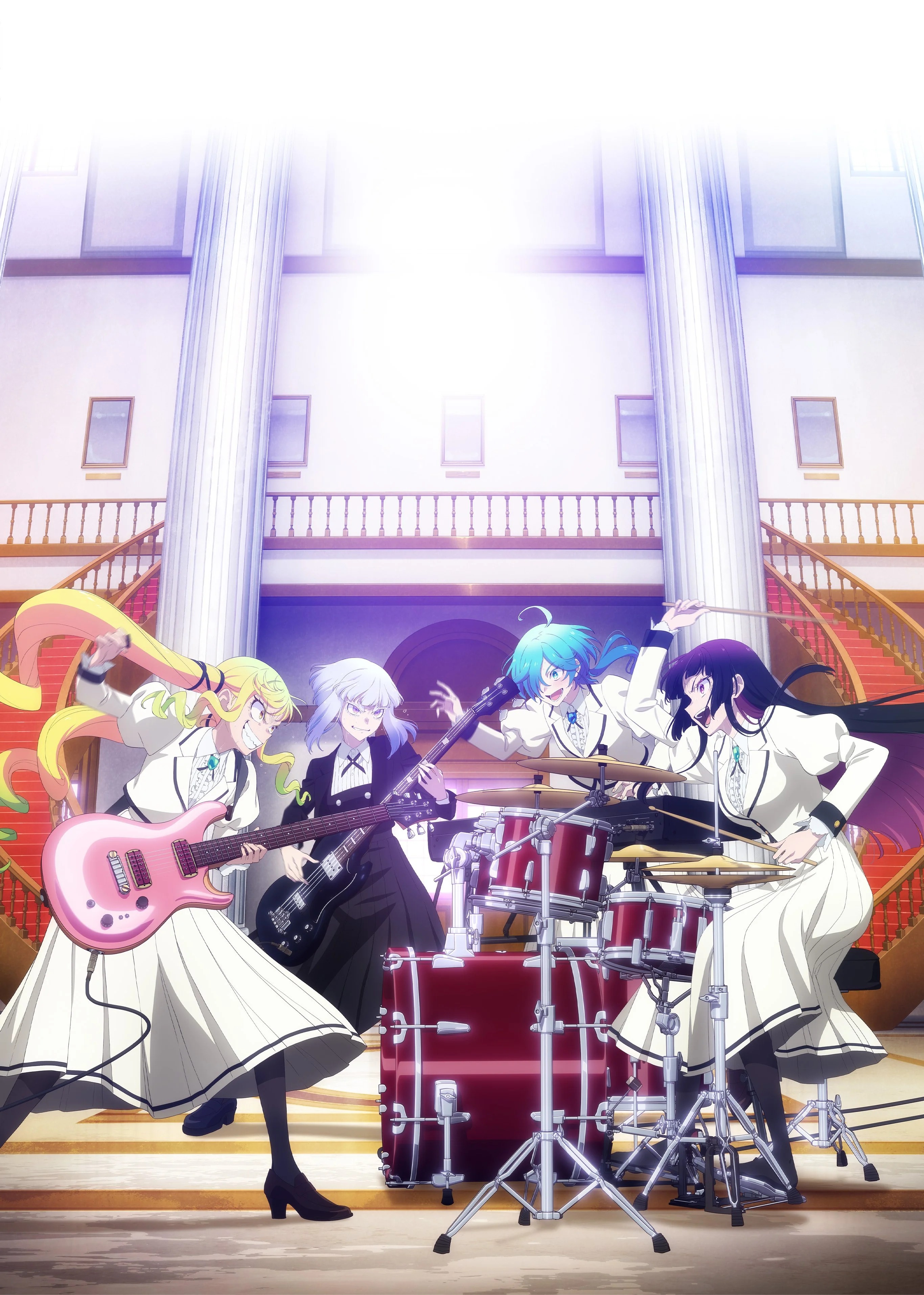 rock is a lady's modesty anime visual